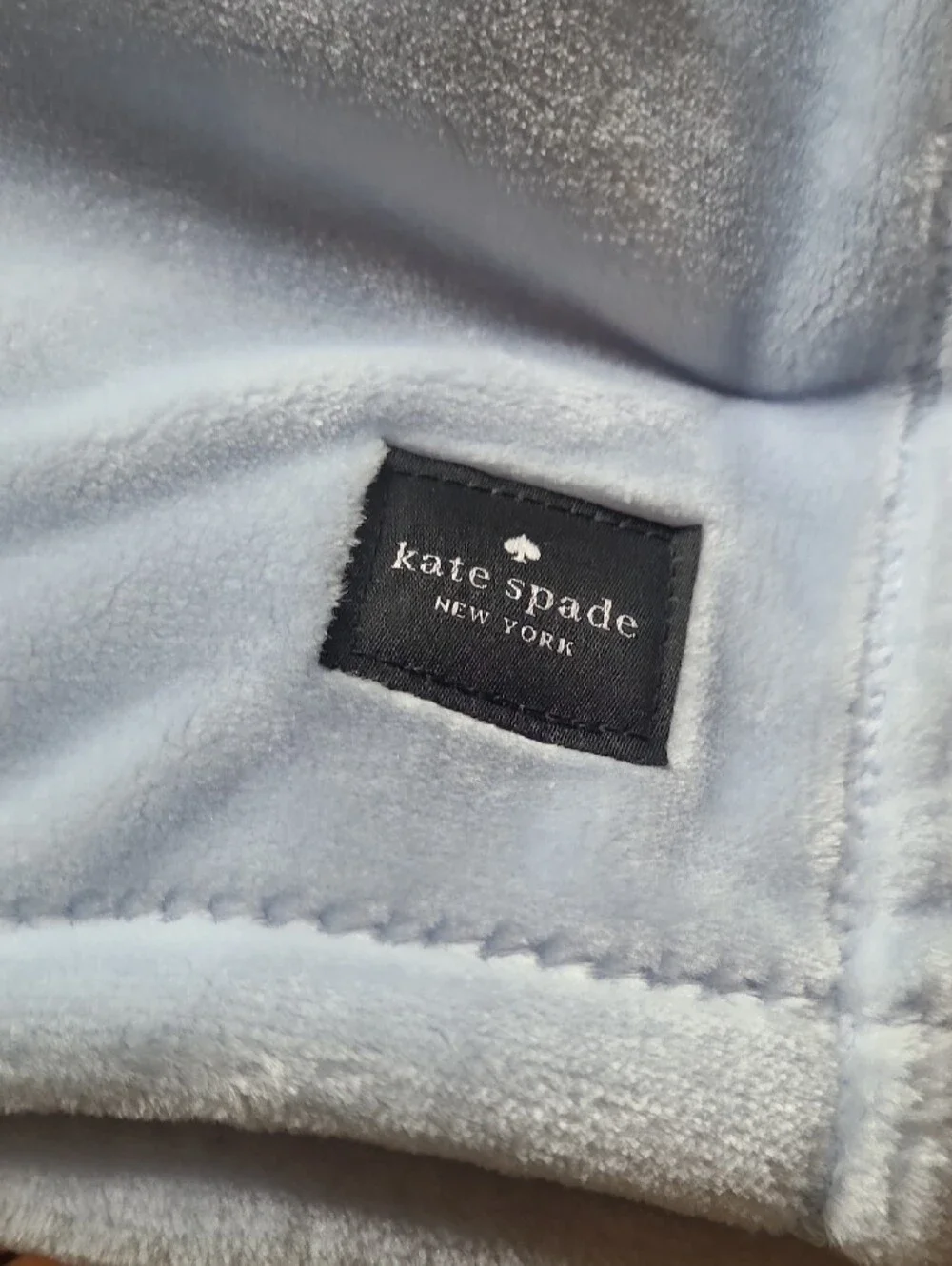 Kate Spade Plush Throw Blanket